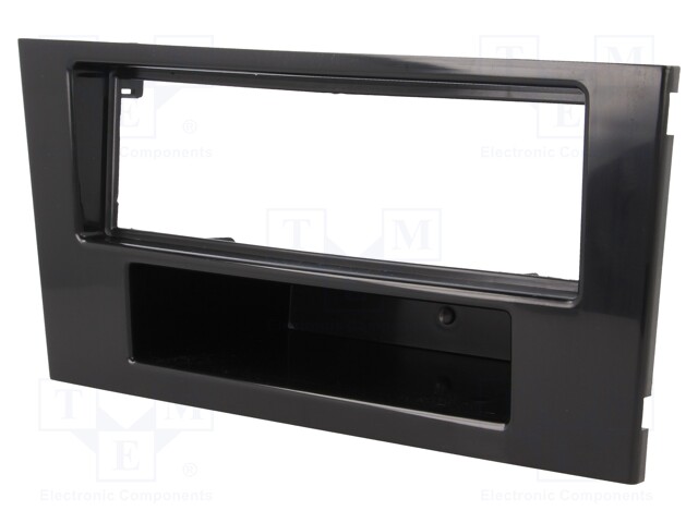 Radio mounting frame; Ford; 1 DIN; black