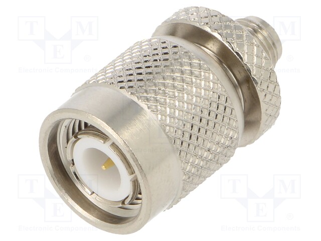 Adapter; SMA socket,TNC male; Insulation: teflon; 50Ω