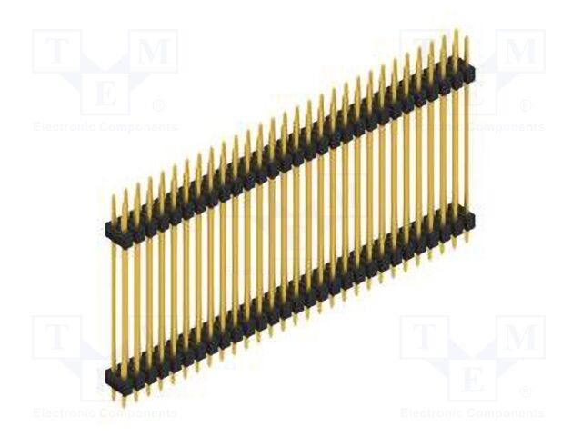 Connector: pin strips; pin header; male; PIN: 58; 2.54mm; THT; 2x29