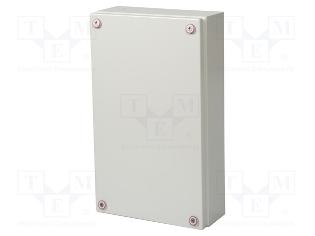 Enclosure: multipurpose; X: 300mm; Y: 500mm; Z: 120mm; KX; light grey