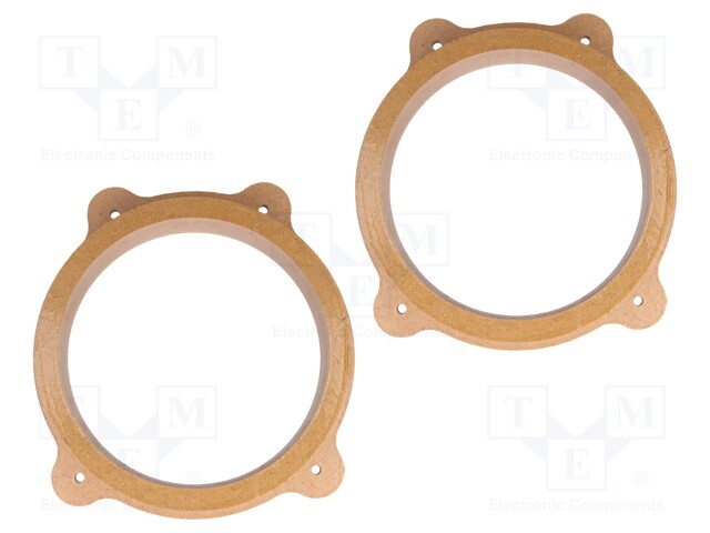 Spacer ring; MDF; 165mm; BMW; impregnated,varnished