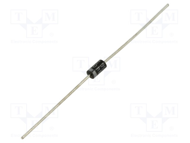 Diode: rectifying; THT; 400V; 1A; Ammo Pack; DO41; Ufmax: 1V; Ir: 5uA