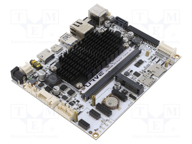 Single-board computer; RAM: 2GB; Flash: 8GB; Rockchip A72; 12VDC