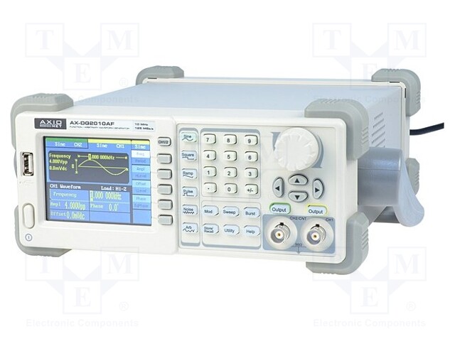 Generator: function; Band: ≤10MHz; Channels: 2; 16kpts/ch; Plug: EU