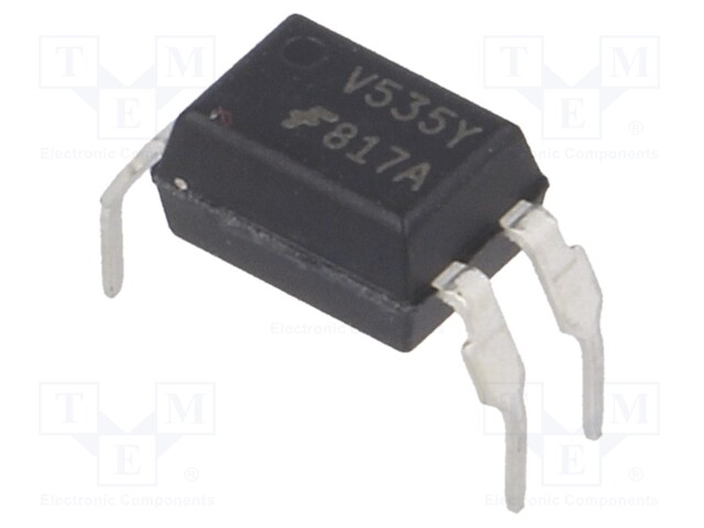 Optocoupler; THT; Channels: 1; Out: transistor; Uinsul: 5kV; Uce: 70V
