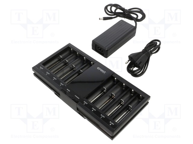 Charger: for rechargeable batteries