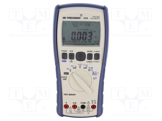 Digital multimeter; Bluetooth,USB; LCD; (40000); 10x/s