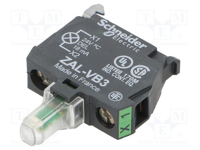 Illuminating unit; 22mm; Harmony XB4; -25÷70°C; Illumin: LED