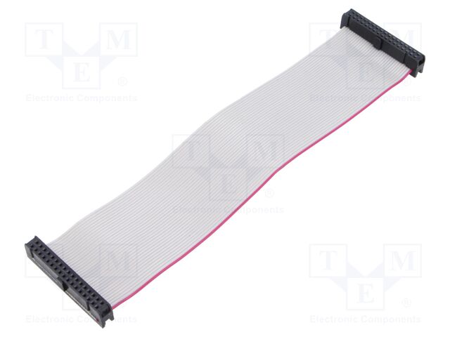 Ribbon cable with IDC connectors; Tape ph: 1.27mm; 0.2m