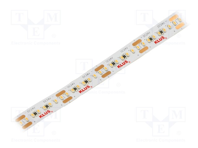 LED tape; white warm; 24V; LED/m: 266; 10mm; IP20; 120°; 5.3W/m