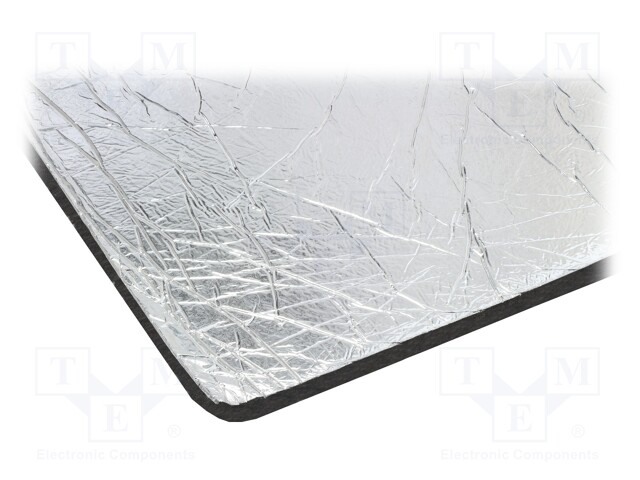Damping mat; Mat: polyurethane; 950x930x20mm; self-adhesive