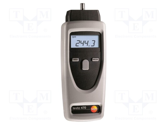 Tachometer; LCD; Meas.accur: ±0,02%; 175x60x28mm; 200g