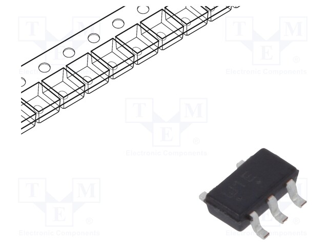 IC: digital; 3-state,buffer,non-inverting; Channels: 1; IN: 1; SMD