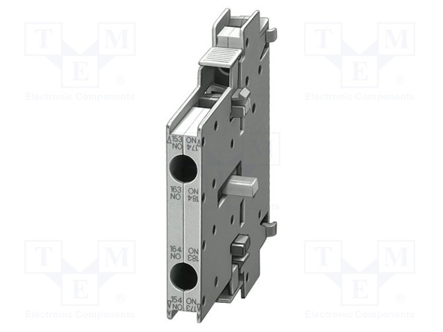 Auxiliary contacts; Series: 3RH10,3RT10; Leads: screw terminals