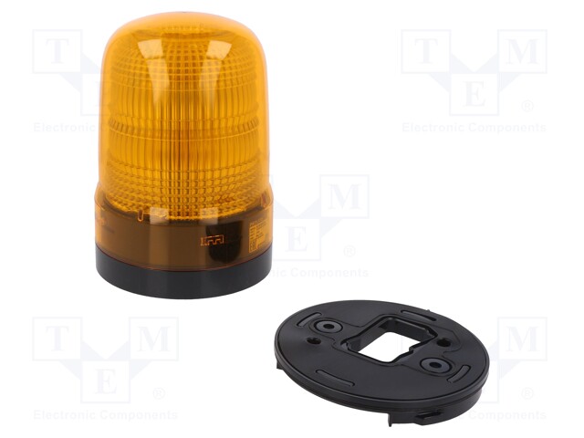 Signaller: lighting; amber; SL10; 10÷30VDC; Light source: LED; IP23
