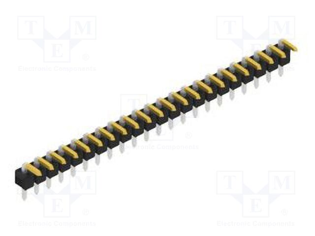 Connector: pin strips; pin header; male; PIN: 22; 2.54mm; THT; 1x22