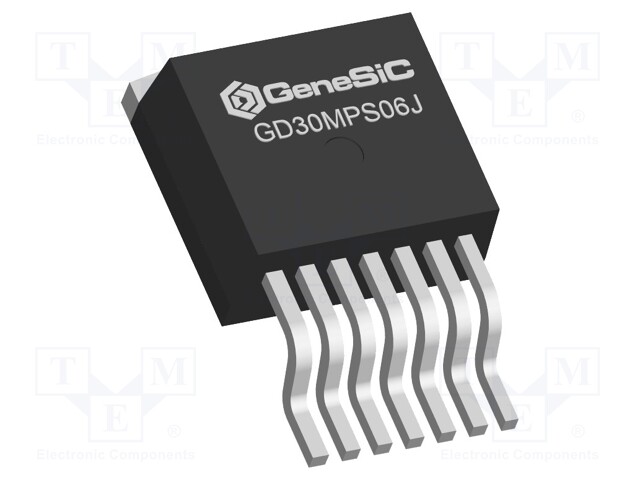 Diode: Schottky rectifying; SiC; SMD; 650V; 30A; TO263-7