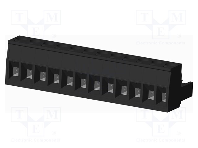 Connector: pluggable terminal block; plug; female; straight; 300V