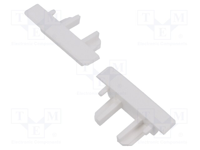 Cap for LED profiles; white; MICRO-NK