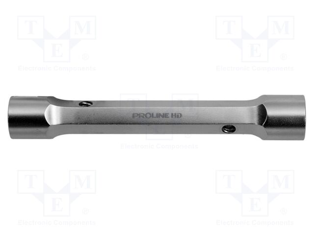 Wrench; tubular; Chrom-vanadium steel; 105mm; HD; double-sided