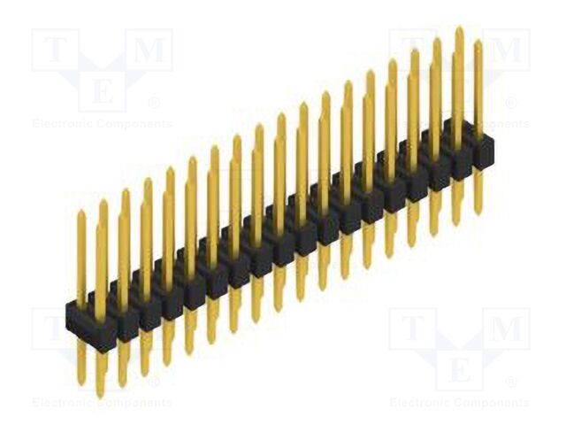 Connector: pin strips; pin header; male; PIN: 36; 2.54mm; THT; 2x18