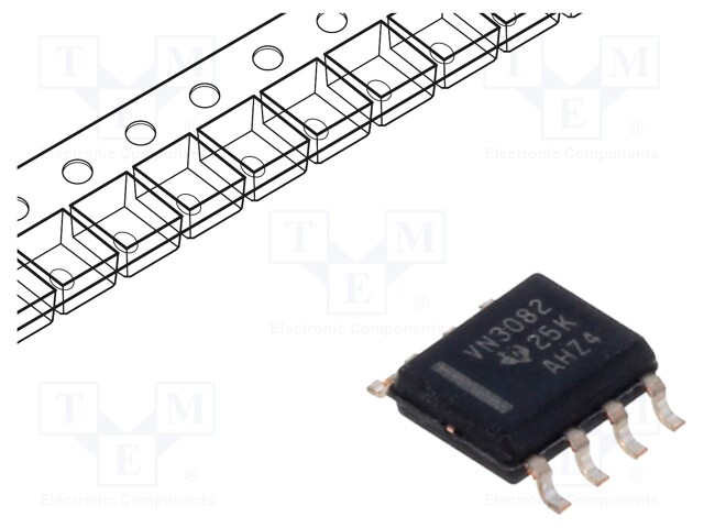 IC: interface; transceiver; half duplex,RS485; 200kbps; SO8