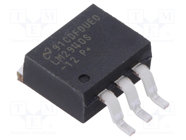 IC: voltage regulator; LDO,fixed; 12V; 1A; TO263-3; SMD; -40÷125°C