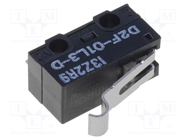 Microswitch SNAP ACTION; with lever with roller simulation