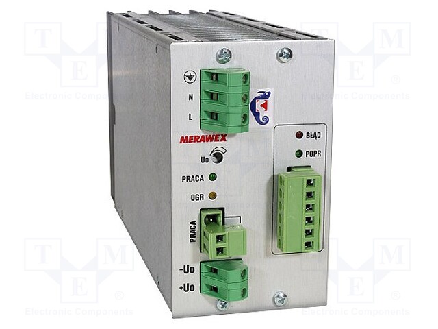 Power supply: switched-mode; modular; 575W; 110VDC; 66x111x262mm