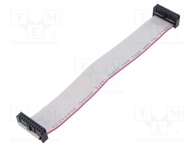 Ribbon cable with IDC connectors; Tape ph: 1.27mm; 0.2m