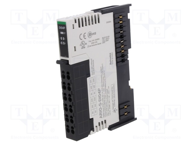 Digital input; 24VDC; IP20; IN: 4; 14.4x100x70mm; ARIO; IN 1: PNP