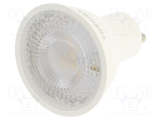 LED lamp; neutral white; GU10; 230VAC; 450lm; 5.5W; 38°; 4000K