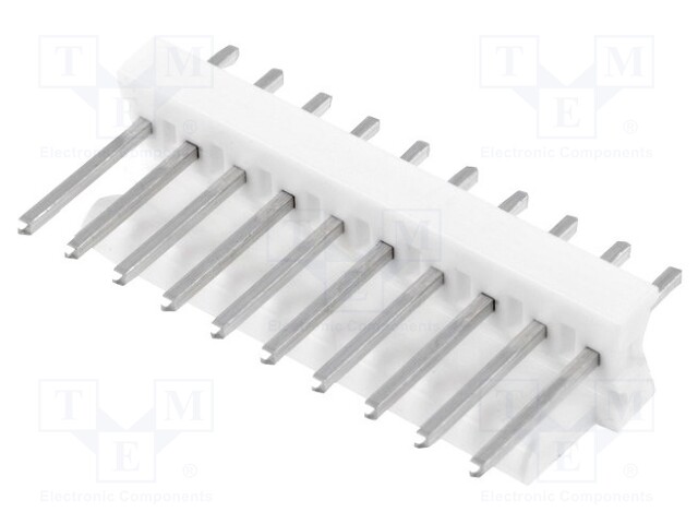 Socket; wire-board; male; PIN: 10; 2.54mm; THT; MTA-100; tinned