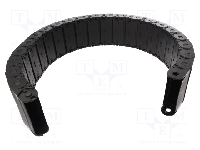 Cable chain; Series: 2480; Bend.rad: 200mm; L: 1012mm