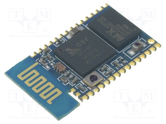 Module: Bluetooth; PCM,UART,USB; SMD; 2.1 EDR; Class: 2