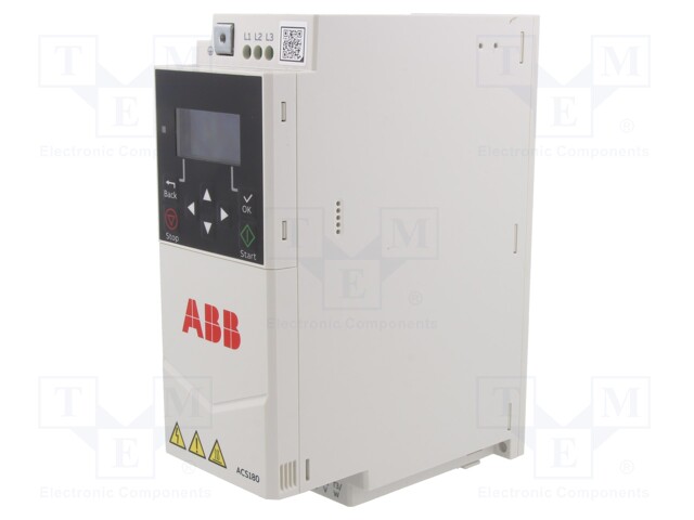 Vector inverter; Max motor power: 1.5kW; Out.voltage: 3x400VAC