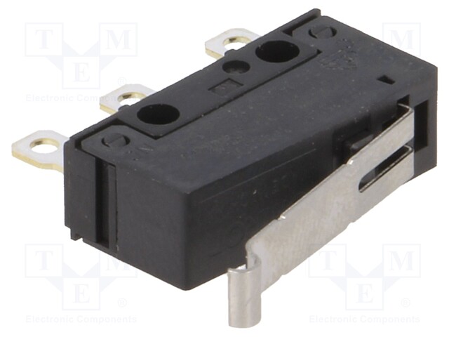 Microswitch SNAP ACTION; with lever with roller simulation