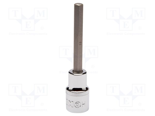 Wrench; hex key,socket spanner; HEX 12mm; 1/2"; 100mm