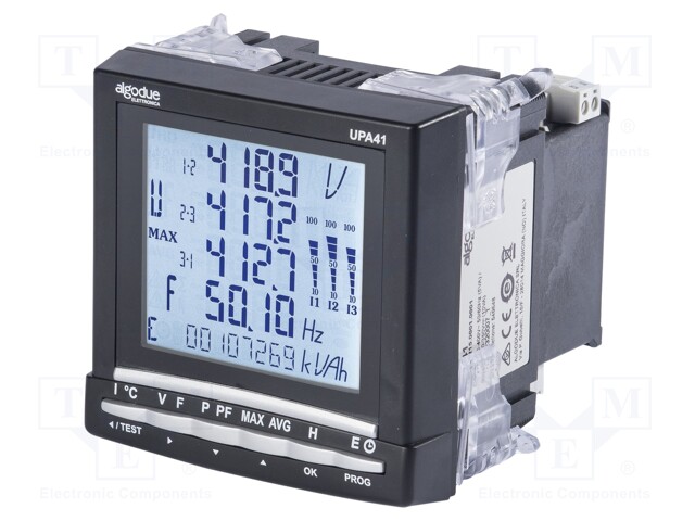 Analyzer; 96x96x60mm; Network: three-phase; 11kA; Class: 0,5
