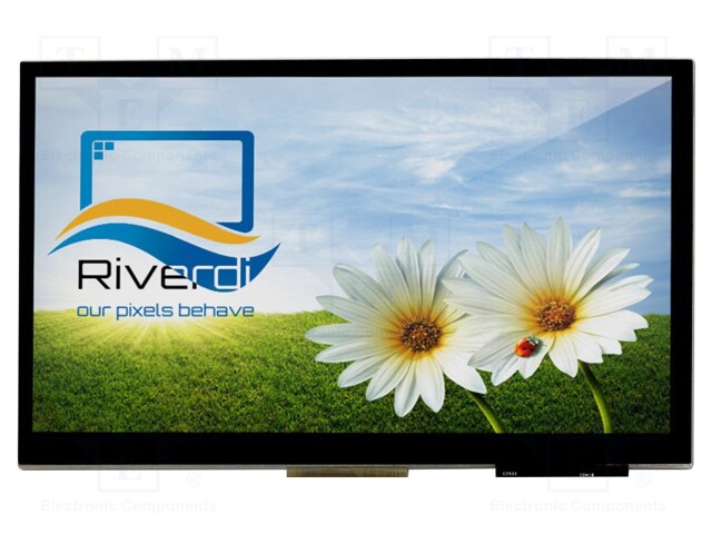 Display: TFT; 7"; 800x480; Illumin: LED; Dim: 164.8x99.8x10.81mm