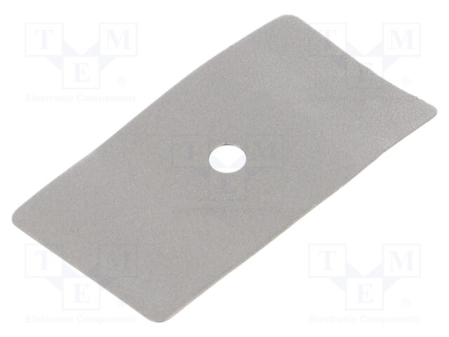 Heat transfer pad: graphite; L: 51mm; W: 27mm; Thk: 0.2mm; 20W/mK