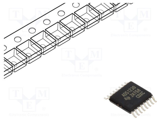 IC: A/D converter; Ch: 1; 20bit; 80sps; 2.7÷5.3V; TSSOP16