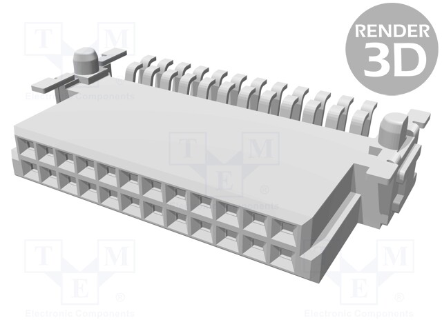 Connector: PCB to PCB; female; PIN: 24; 1.27mm; Series: har-flex