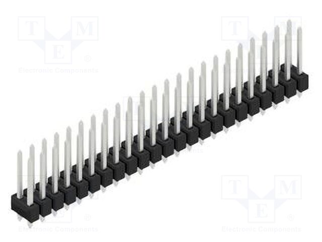 Connector: pin strips; pin header; male; PIN: 46; 2.54mm; THT; 2x23