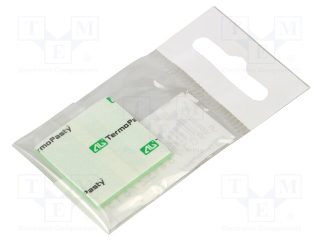 Tape: heat transfer; L: 30mm; W: 30mm; D: 2mm; 6W/mK; V: double-sided