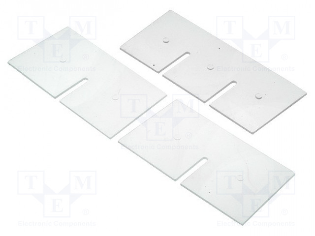 Divider; 95x50x1.65mm; Application: SZUFLPP