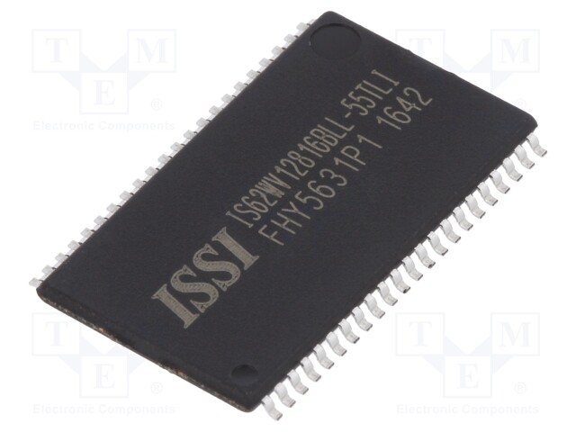 SRAM memory; SRAM; 128kx16bit; 2.5÷3.6V; 55ns; TSOP44 II; parallel