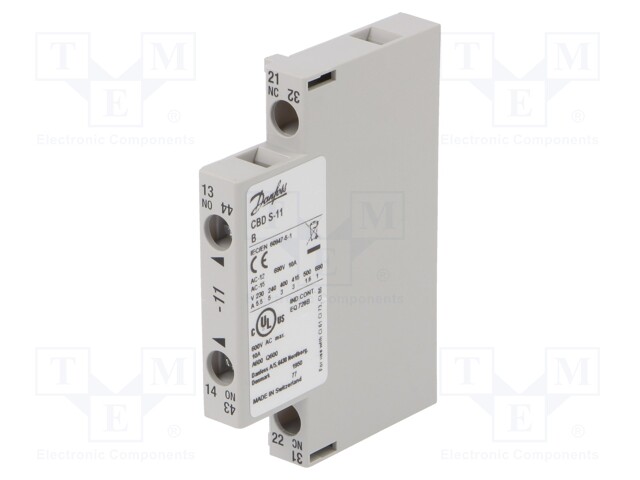 Auxiliary contacts; Series: CI 61,CI 73,CI 86,CI 98; 3A