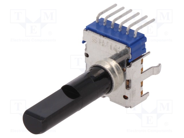 Potentiometer: shaft; 50mW; 50kΩ; ±20%; 300°; for PCB; Shaft: 6mm