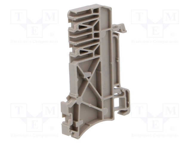 End/partition plate; beige; Width: 5.08mm; wemid; max.120°C